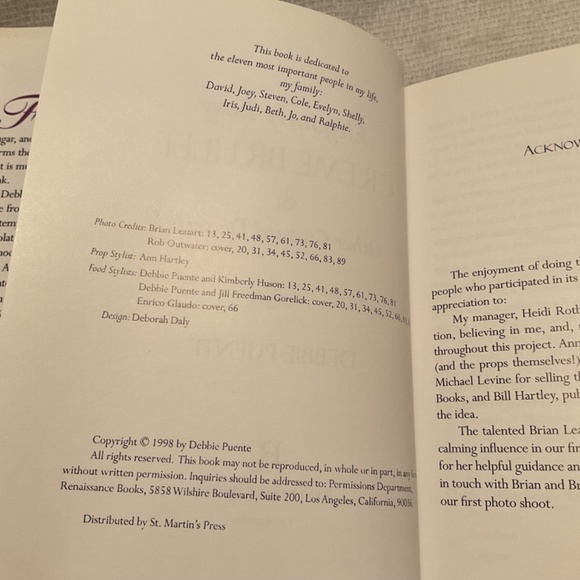 Elegantly Easy Creme Brulee by Debbie Puente Hardcover - Picture 4 of 5